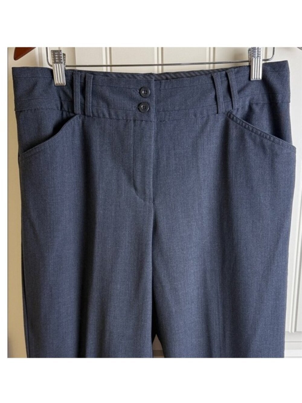Reitmans Trousers Women's Dress Pants Grey Size 11
